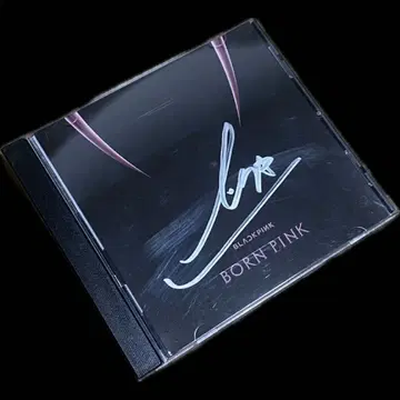 BlackPink LISA 친필 사인 포함 CD 스타 포함