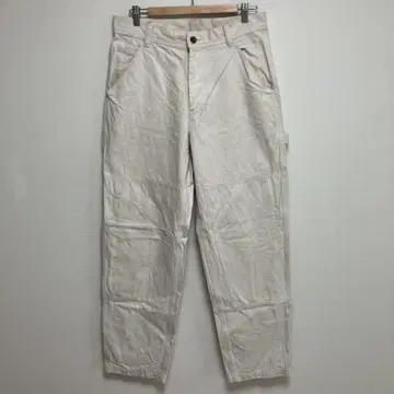 MHL. 마가렛 호웰 워크 팬츠 화이트 데님