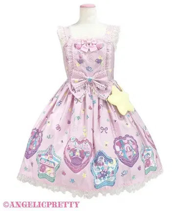 Angelic Pretty Compact Toys 잔스카 핑크