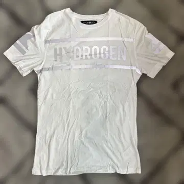 HYDROGEN 하이드로겐 화이트 티셔츠 L 사이즈