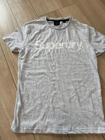 Superdry 그레이 티셔츠 L 사이즈 미사용