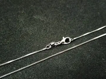 45cm 베네치안 체인 목걸이 S925 각인, 하자품