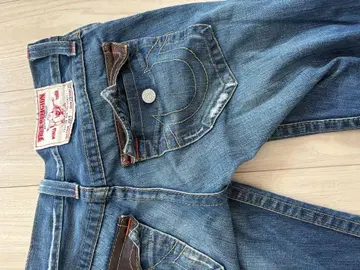 True Religion 블루 데님 청바지