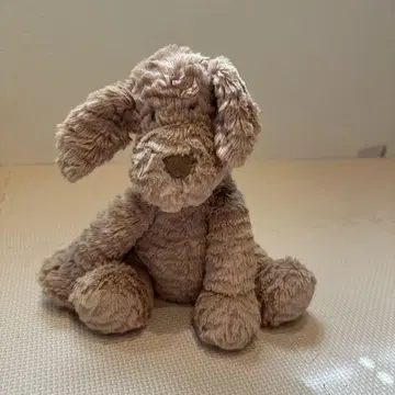 Jellycat 베이지 개 봉제 인형