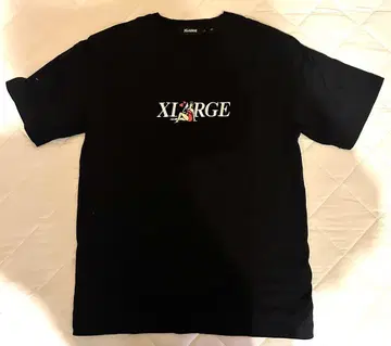 XLARGE 블랙 티셔츠 L 사이즈 여성 캐릭터