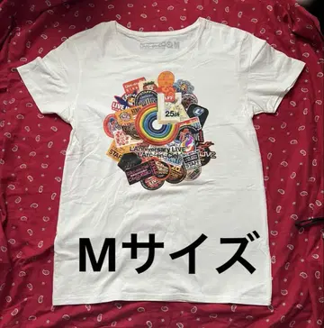 L'Arc~en~Ciel 라이브 티셔츠 화이트 M 사이즈 25주년 락크