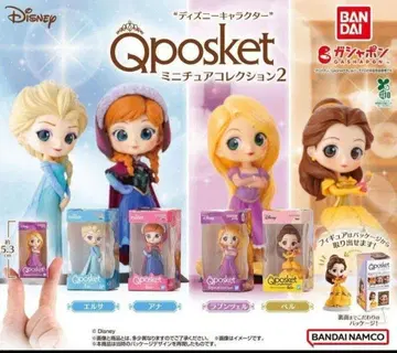 디즈니 Qposket 미니어처 컬렉션 2 컴프 세트