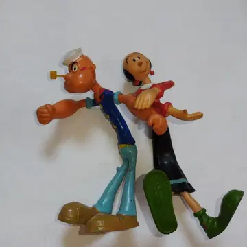 뽀빠이와 올리브 밴딩 인형 1978년