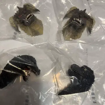 제일복권 고질라 G상 몬스터 헤드 마그넷 4개