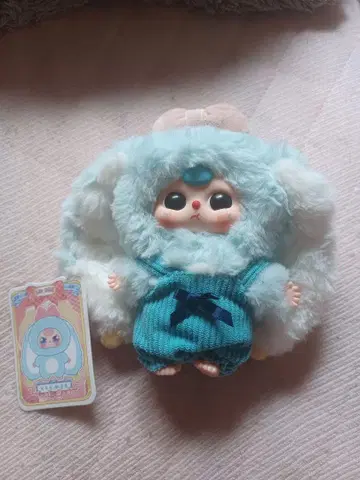 스카이블루의 푹신푹신 인형 (택 포함)