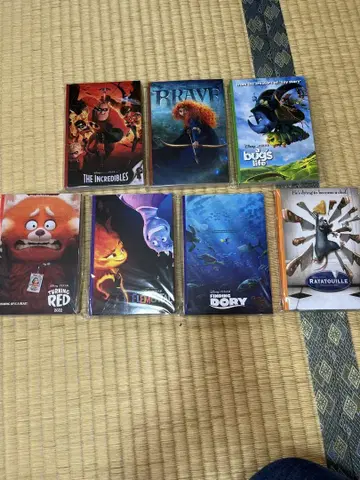 Happy 복권 Pixar 픽사 2025 H 상 엽서 책 세트 7종
