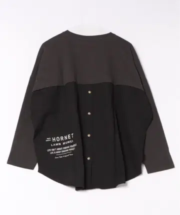 iriey 아이리 이소재 프린트 긴팔 티셔츠