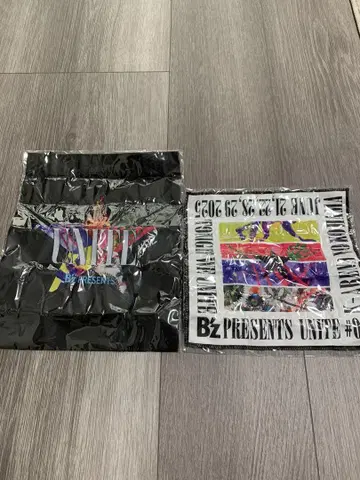 B'z UNITE #02 가챠가챠 미니 토트 + 파이버 타월 세트