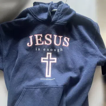 GILDAN JESUS is enough 후드 부착 후드티