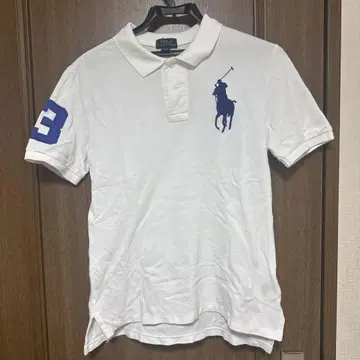 폴로 랄프 로렌 화이트 피케 셔츠 M