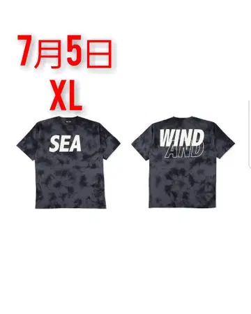 SEA S/S 한정판 타이-다이 티셔츠