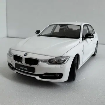 BMW 3 시리즈 다이캐스트 미니카 화이트 1/24 약 20cm