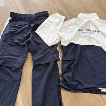 새상품급! lecoq sportif 여성용 우비 네이비/화이트 L