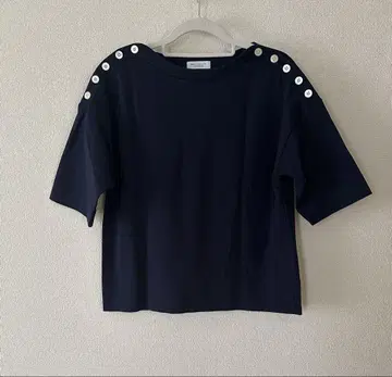 BEAUTY&YOUTH UNITED ARROWS 코튼 티셔츠 네이비