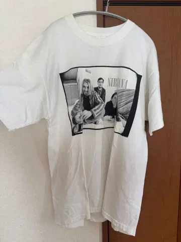 NIRVANA 그래픽 티셔츠 XL
