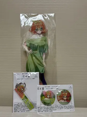 5등분의 신부 캐릭터 복권 네잎 세트