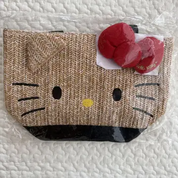 산리오 헬로키티 바스켓 토트백 Sanrio 새상품 일광화상 키티