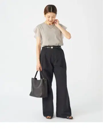 시어 슬리브 풀오버 IENA 이에나 상의 티셔츠