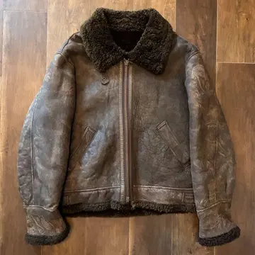 vintage 무스탕 자켓 TORRAS 유럽 구제 의류