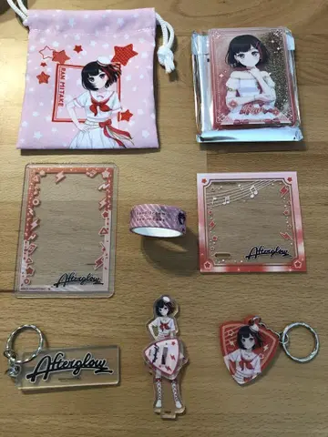 BanG Dream! 뱅드림 콜라보 굿즈 Afterglow 미타케 란