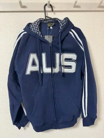 Hoxley Australia AUS 로고 후드티 L 사이즈 네이비