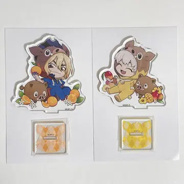 Dr.STONE 미니 캐릭터 아크릴 스탠드 나나미 류스이 사이온지 깃털