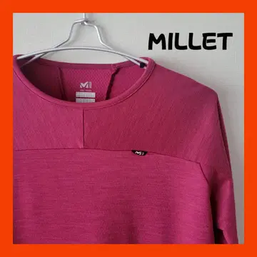MILLET 밀레 우먼 캐스터 울 크루 롱 슬리브