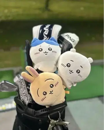 하치와레 치이카와 (먼작귀) 토끼 헤드 커버 유틸리티 페어웨이 우드