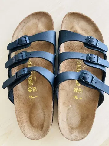 버켄스탁 새상품 Birkenstock Florida 블랙 40