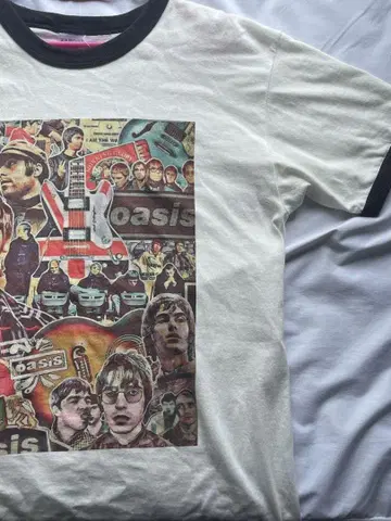 oasis 링거 티셔츠