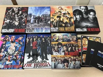 HiGH&LOW 초회판 DVD Blu-ray 묶음 판매