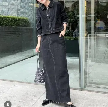 CAPRICIEUX LEMAGE 다크 데님 셋업