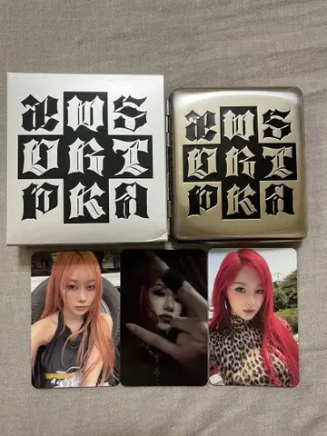 aespa Dirty Work Case ver. Amazon 지젤