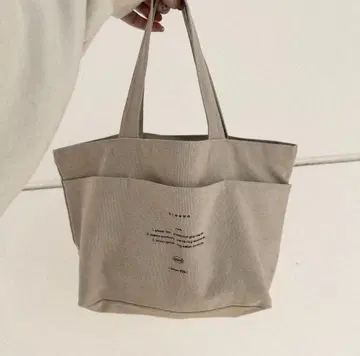 택 포함 새상품 [bag] lettering brouun 미개봉