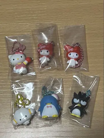 산리오 캐릭터즈 마스코트 & 구미 키티 마이멜로디 바츠마루 코기뭉