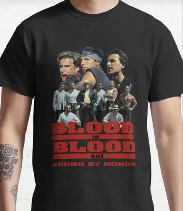 새상품! BLOOD IN BLOOD OUT 티셔츠 L 사이즈