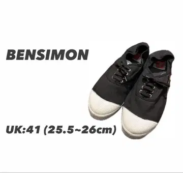 58 BENSIMON 벤시몬 캔버스 스니커즈 26cm