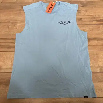 DEUS 탱크탑 블루 사이즈 L