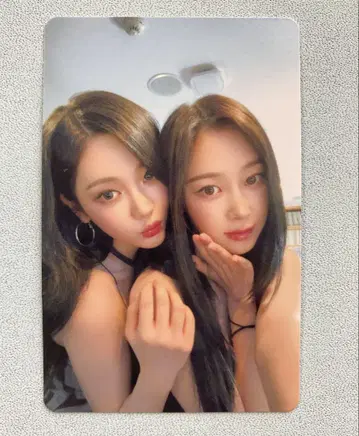 aespa dirty work 포토 카드