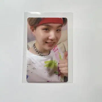 BTS magic shop 윤기 트레이딩 카드