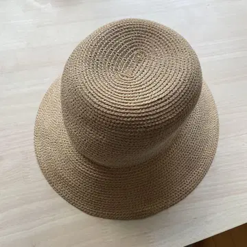 LANCEL 베이지 밀짚모자