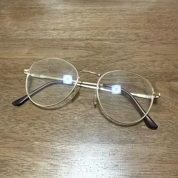 패션 안경 보스턴 골드 프레임 안경 남성용 여성용