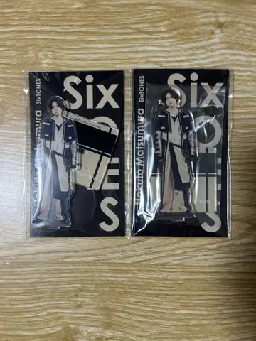SixTONES 마츠무라 호쿠토 아크릴 스탠드 2개 세트