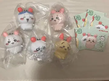 치이카와 (먼작귀) 소프트 비닐 피규어 3종 세트 시크릿 없음 가챠가챠