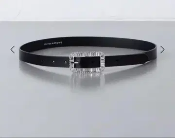 애로우즈 스퀘어 비쥬 버클 벨트 새상품급 드로어 yori ohga